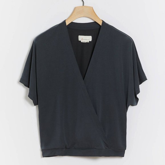 HTF Anthropologie Ayla Surplice Top - Picture 1 of 4